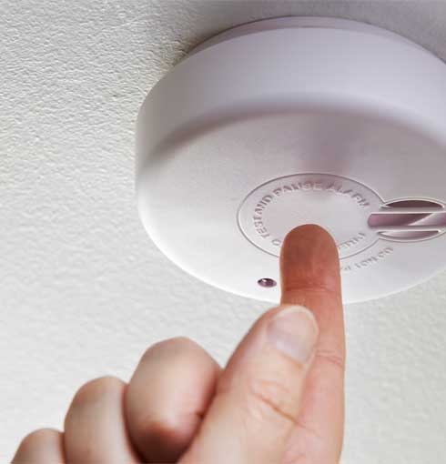 smoke alarm testing and maintenance