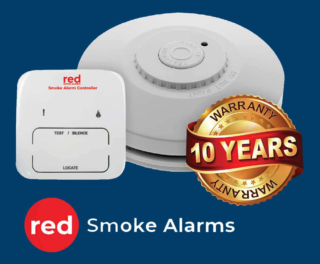 red spoke alarms - 10 year warranty qld